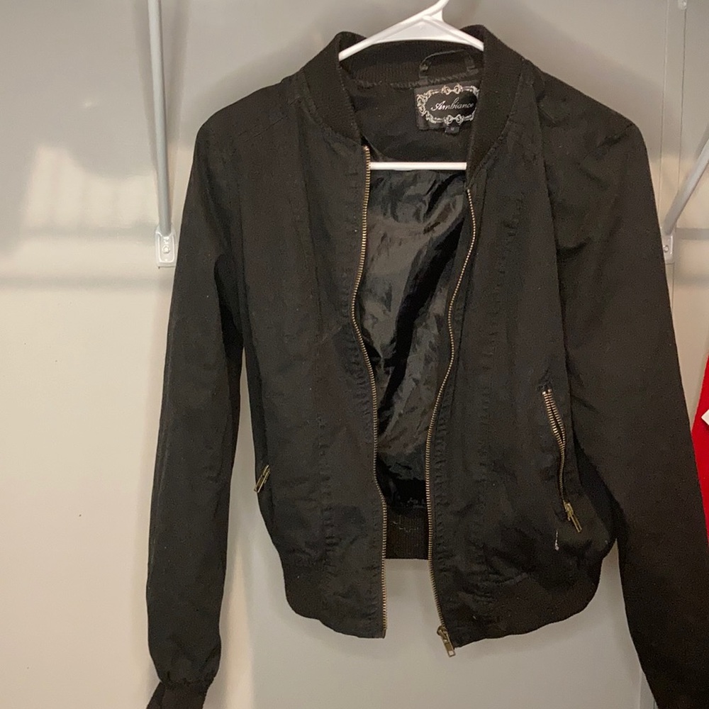 Black Zip Up Jacket